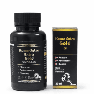 herbal wellness kit capsules and massage oil