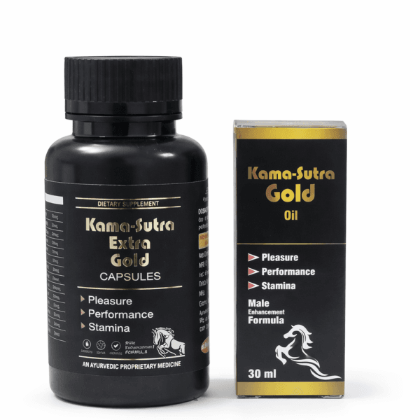 herbal wellness kit capsules and massage oil