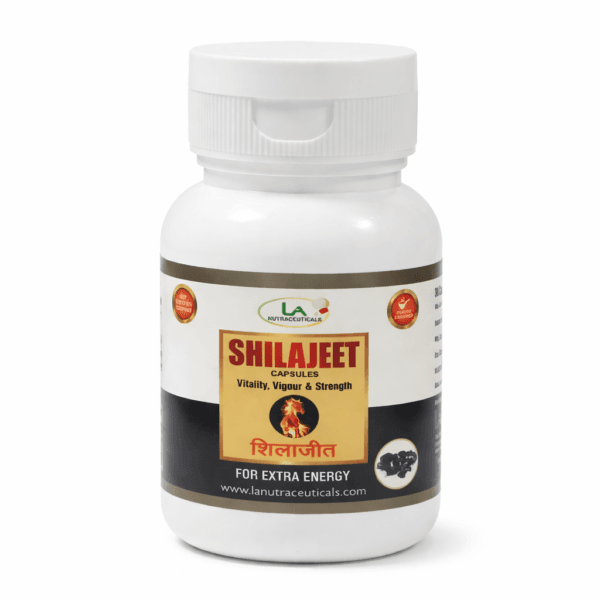 shilajit capsules ayurvedic herbal supplement