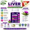 FlyFitness Liver Detox Capsules Benefits and Usage Guide Infographic