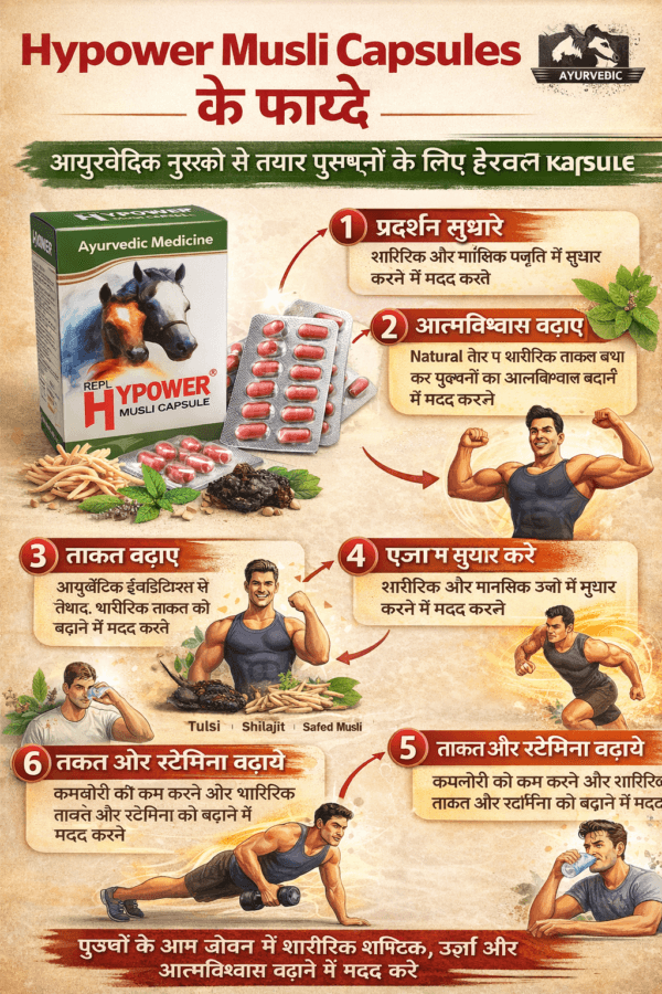 Ayurvedic Energy Capsules for Strength