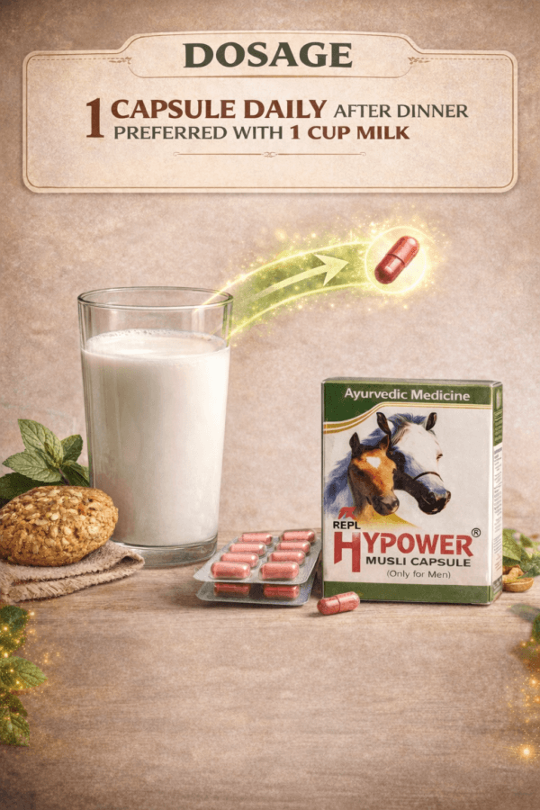 Ayurvedic Energy Capsules for Strength