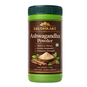 Erudhkart Ashwagandha Powder 100g benefits and uses