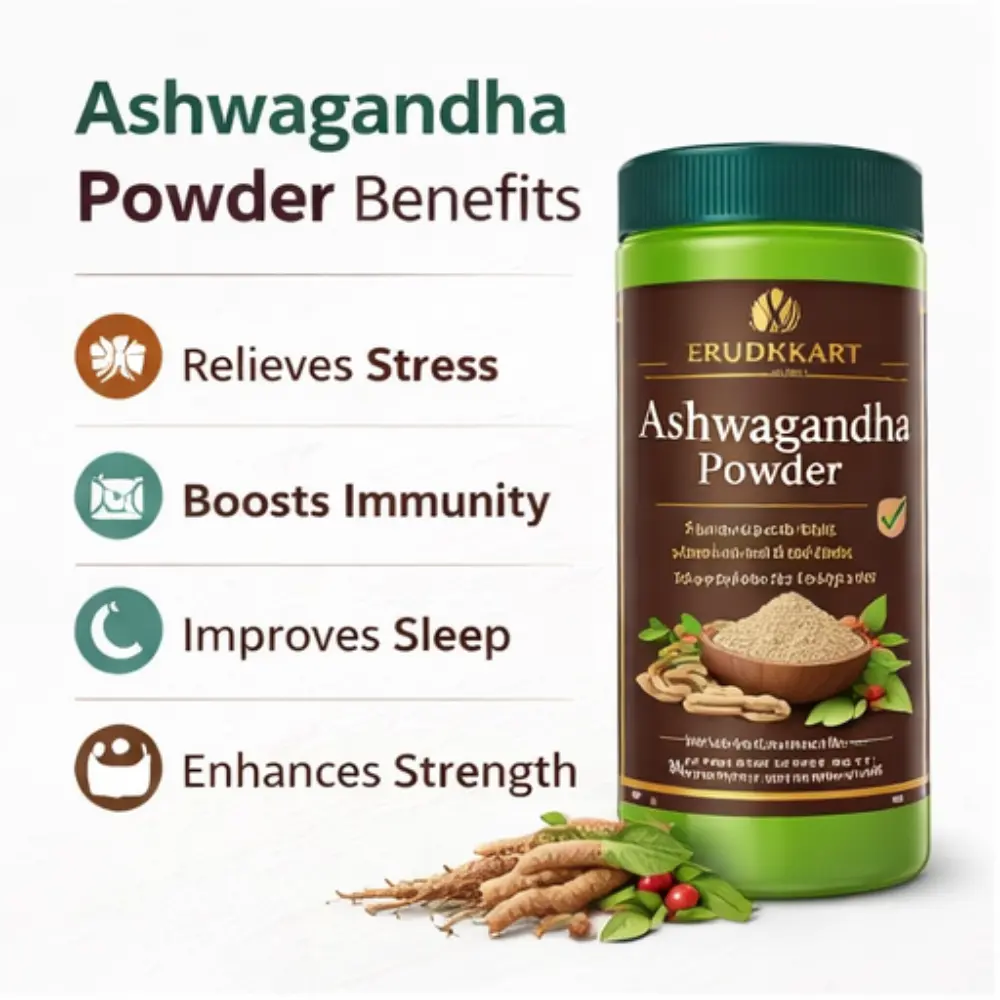 Ashwagandha Powder stress management benefits for calm mind