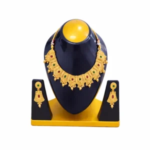 Gold plated choker
