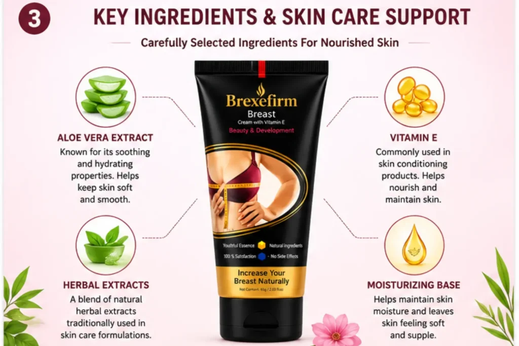 Brexefirm Breast Cream Ingredients