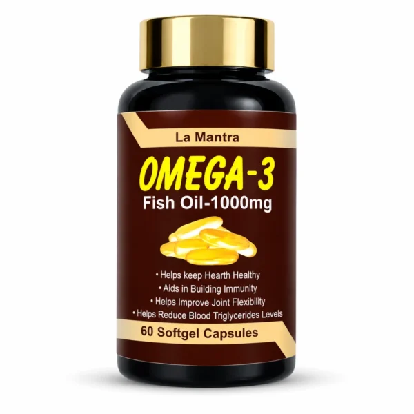 La Mantra Omega 3 Fish Oil 1000mg