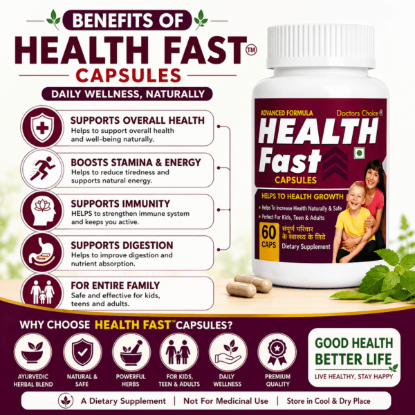Health Fast Capsules wellness support and daily health benefits