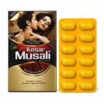 Kesar Musali Herbal Vitality Capsules for Men and Women with Saffron and Musli Blend